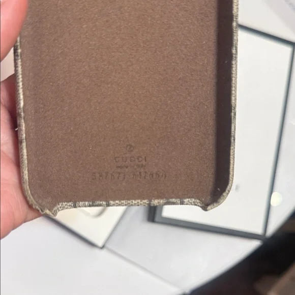 Gucci GG Monogram iPhone Case- XMax - Picture 2 of 4
